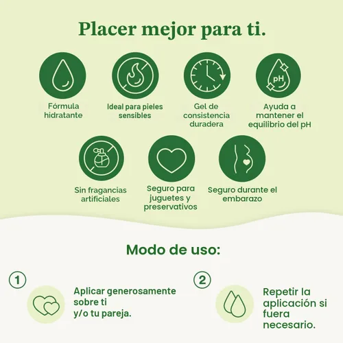 Miniatura 2 de Good Clean Love BioNude - Lubricante personal ultra sensible, hipoalergénico, sin perfume y sin sabor, lubricante a base de agua, seguro