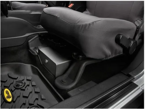 Miniatura 2 de Caja Bestop 42640-01 HighRock 4x4 para debajo del asiento para Wrangler JK, lado del conductor