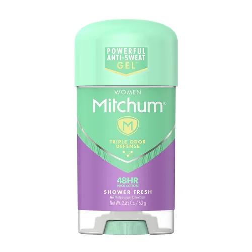 Mitchum Advanced Women Gel antitranspirante y desodorante, Shower Fresh 2.25 oz (paquete de 2)