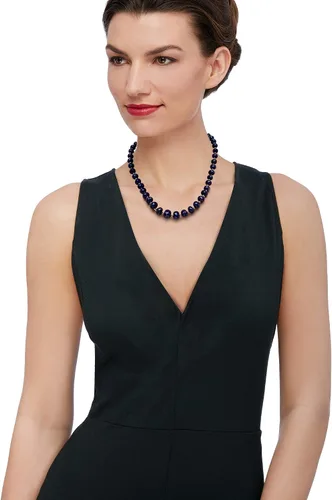 Miniatura 2 de Ross-Simons Sapphire Bead Necklace With 14kt Yellow Gold