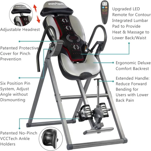 Miniatura 2 de Innova Advanced Heat and Massage Inversion Table