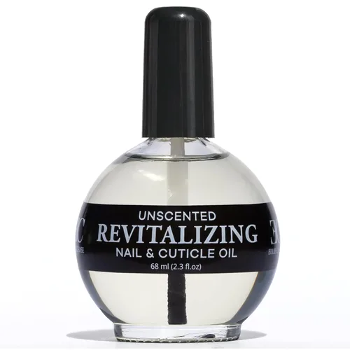 Ellie Chase Aceite hidratante para el cuidado de cutículas y uñas, 2.3 onzas líquidas, sin perfume, infundido con aceite de jojoba, aloe, vitamina