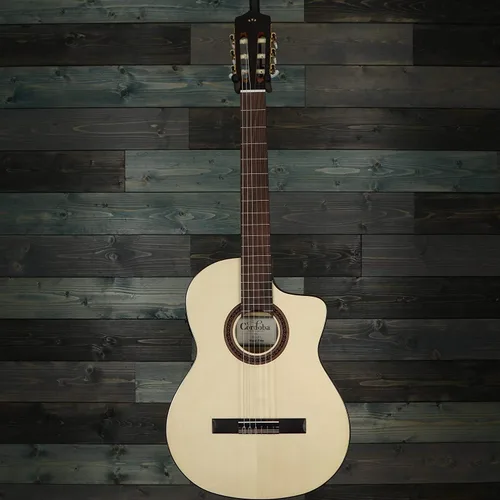 Miniatura 5 de Cordoba C5-CE CD Lefty Cutaway Acústico-Eléctrica Guitarra de Cuerda de Nailon, Serie Iberia