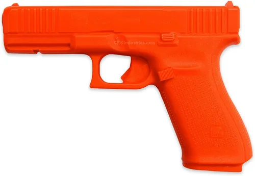 Miniatura 12 de American Safety Trainers - Compatible con modelos Glock - Pistolas de entrenamiento de polímero sólido no funcionales - Naranja brillante - EE.UU.