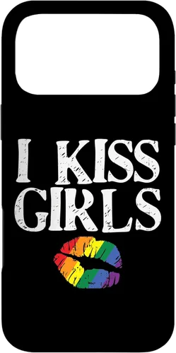 Miniatura 21 de iPhone 11 I Kiss Girls Rainbow Lips Gay Lesbian Pride Flag LGBT estuche de regalo
