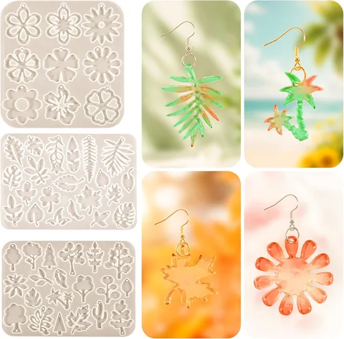 Miniatura 10 de Phalaenopsis - Molde de resina perfumada para velas – Moldes de silicona de fundición de resina para decoración del hogar y fabricación de velas