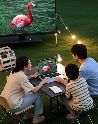 Miniatura 7 de Transmisor y receptor HDMI inalámbrico con pantalla LED de 328 pies/328.1 ft, decodificación 4K 1080P a 60Hz Salida de video Ultra FHD, Plug & Play