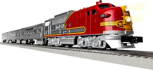 Miniatura 2 de Lionel Santa Fe Super Chief Electric O Gauge 5.0 - Juego de tren Bluetooth con mando a distancia
