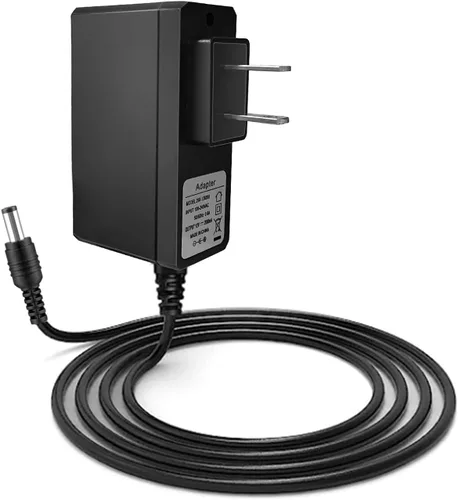 Adaptador de fuente de alimentación de pared de 12 V CC 2A con enchufe de 0.083 in x 5.5 2A (2000 MA) CA 100-240 V a CC 12 voltios, adaptador de