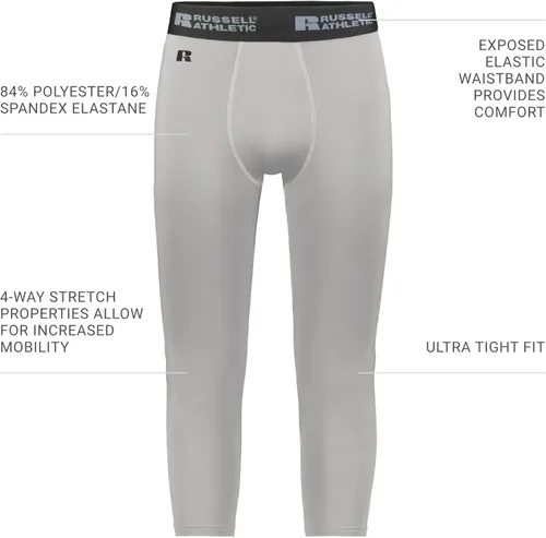 Miniatura 4 de Russell Athletic Men's Coolcore Compression 78 Tight