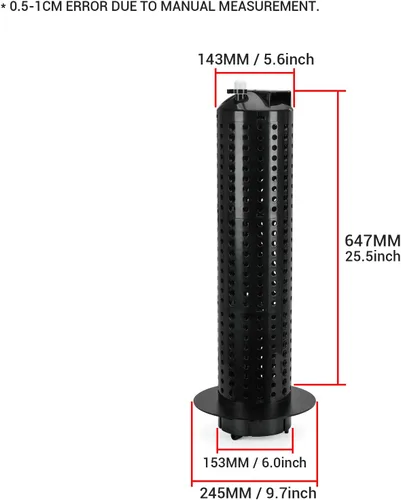 Miniatura 2 de 59053600 Núcleo central compatible con Pentair EasyClean, filtros de repuesto central para piscina limpia y transparente de 75 pies cuadrados
