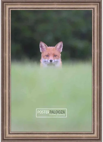 Miniatura 9 de Poster Palooza 3x3 Inch Traditional Silver Complete Wood Square Picture Frame with UV Acrylic Plexiglass, Foam Board Backing & Hardware Included