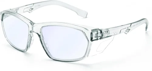 Miniatura 53 de ProtectX Elegantes gafas de seguridad antivaho y resistentes a los arañazos, gafas de protección UV, lentes de bloqueo de luz azul para hombres