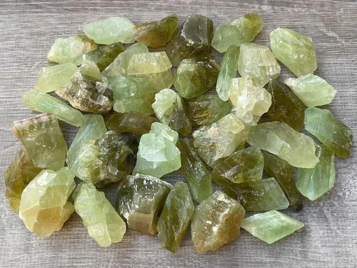 Miniatura 2 de GAF TREASURES Piedras naturales ásperas de calcita al por mayor, cristales crudos a granel para decoración, pulir, pulir, rocas fuentes, Wicca