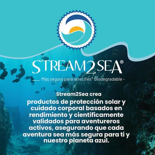 Miniatura 8 de Stream2Sea - Acondicionador sin enjuague para el cabello desenreda y repone la humedad del cabello, fórmula natural segura para arrecifes, sin