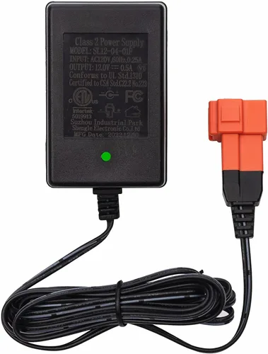Cargador de coche de los niños 12V0.5A, SL12-04-01F 12V coche eléctrico que monta el juguete de la batería adaptador de corriente enchufe cuadrado