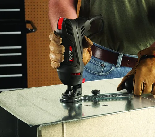 Miniatura 3 de Rotozip ss355 – 10 5,5 Amp alta velocidad espiral sistema de sierra con 2 accesorios