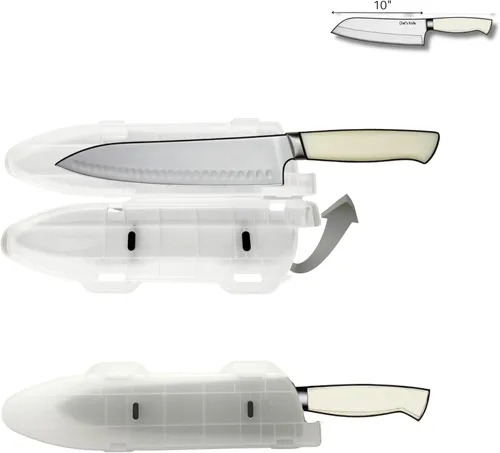 Blade Guard - Protector de hoja de cuchillo de 10 pulgadas, fabricado en Estados Unidos, almacenamiento y transporte seguros para cuchillos de