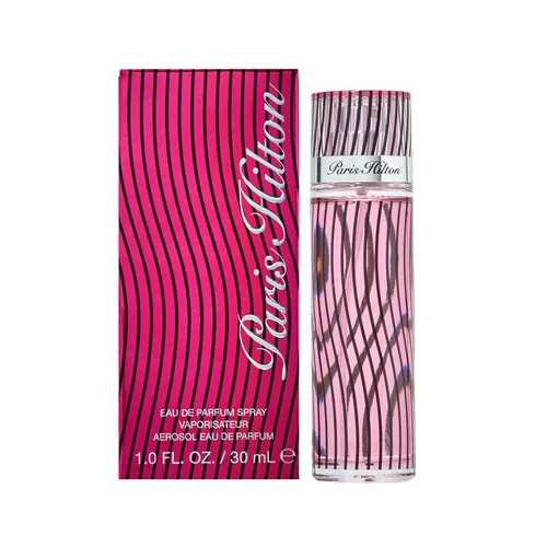 Paris Hilton Eau De Parfum - Perfume en aerosol para mujer, femenino, afrutado y coqueto, notas de manzana, durazno jugoso, jazmín y almizcle, 1