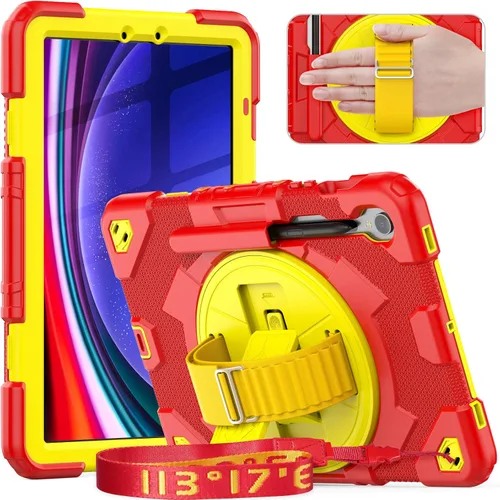 Timecity Funda para tableta Samsung Galaxy Tab S10 Lite / S10 FE / S9 FE 5G / S9 Funda protectora de 10.9 pulgadas/ 11 pulgadas con protector de