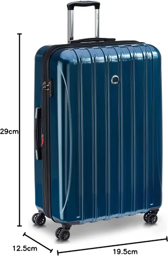 Miniatura 10 de Delsey Paris - Helium Aero - Maletas con laterales rígidos expandibles con ruedas giratorias, verde azulado