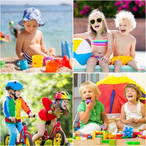 Miniatura 6 de ANLUKE Zapatos de agua para niños y niñas calcetines acuáticos de secado rápido para la playa natación deportes al aire libre para niños pequeños