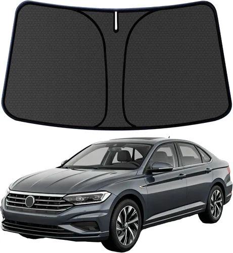 Miniatura 149 de Civic - Parasol para parabrisas Honda Civic 2022-2024 2025 (no para Honda 2022 Sport), visera frontal gruesa plegable 1:1, mantiene tu automóvil más