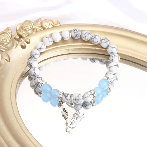Miniatura 6 de MYOSPARK Pulsera de patinaje sobre hielo, regalo de patinadora artística, joyería para amantes del patinaje para regalos