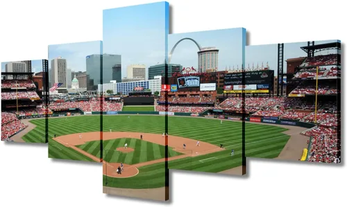 Miniatura 31 de Decoración de sala deportiva Memphis Grizzlies Imágenes para sala de estar, el foro FedEx en Memphis, pinturas de Tennessee, 5 piezas, lienzo, arte