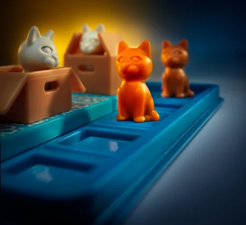 Miniatura 5 de SmartGames Cats & Boxes - Juego de rompecabezas lógico con 60 desafíos para mayores de 7 años