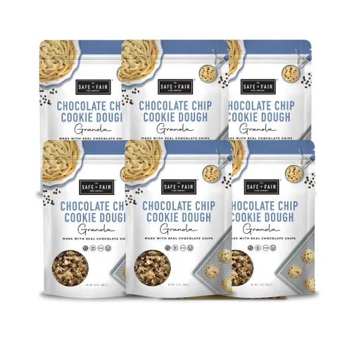 Miniatura 6 de Safe + Fair Granola de Tarta de Lima - Sin Gluten, Sin Lácteos y Snack Vegano - Sin Alérgenos, Sin OMG y Sin Ingredientes Artificiales - 12 oz
