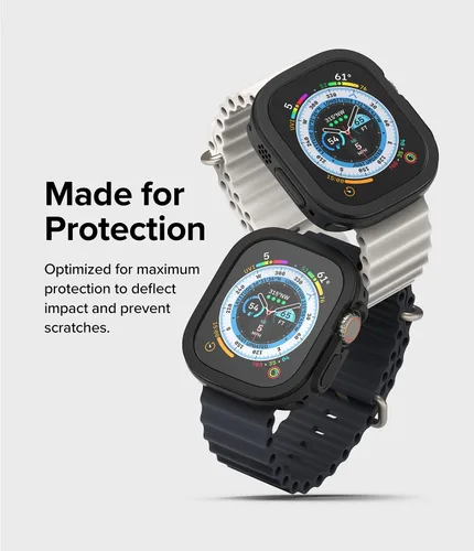 Miniatura 3 de Ringke Air Sports - Funda para Apple Watch Ultra 3/2/1 (1.929 in) [recortes a medida] Funda de poliuretano termoplástico suave y flexible ligera