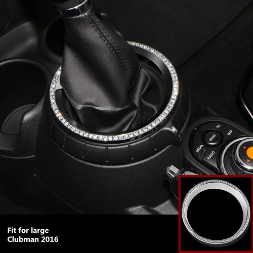 Miniatura 9 de Accesorios interiores brillantes para Mini Cooper F54 F55 F56 F60 con diamantes de imitación de cristal de modificación de moda