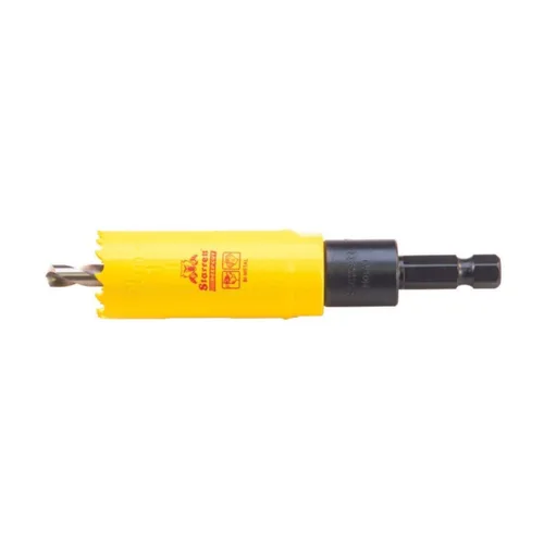 Miniatura 28 de Starrett DCH0136-G - Sierra perforadora bimetálica de corte profundo con dientes HSS resistentes a la abrasión - Ideal para cortar metal, acero