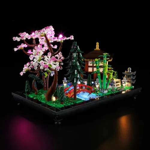 Miniatura 3 de LIGHTAILING Kit de iluminación LED para Lego- 10315 modelo de bloques de construcción de jardín tranquilo - Juego de luces LED compatible