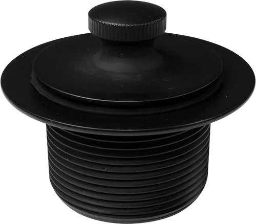 Miniatura 8 de Westbrass Twist & Close - Juego de molduras para bañera con placa frontal de desbordamiento de dos agujeros, negro mate, D94-2-62 Mate negro