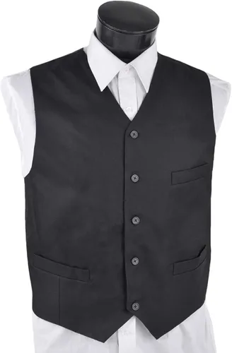Miniatura 3 de boxed-gifts Umo Lorenzo Men Formal Suit Vest Polly Twill with Adjustable Waistband.