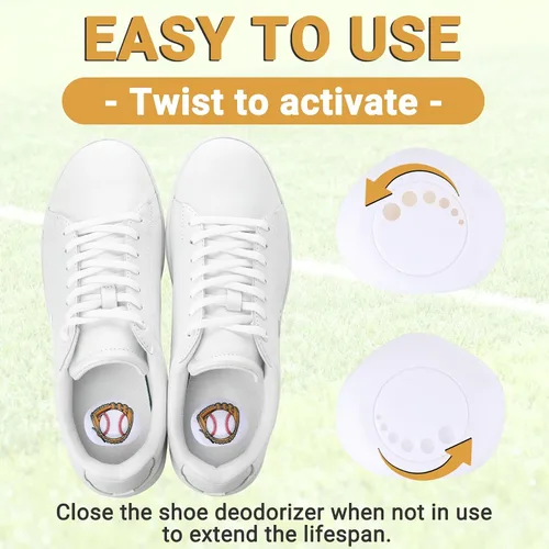 Miniatura 4 de Knixmax Bolas Desodorizantes Versátiles para Zapatos Bolsas de Gimnasio Ambientador para el Hogar para Armarios Casilleros Eliminador de Olores