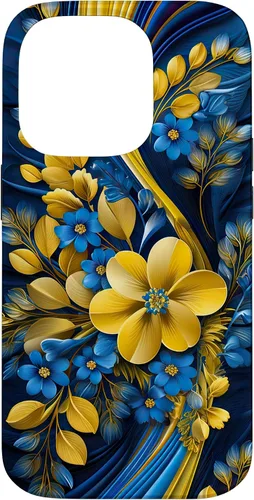 Miniatura 16 de Bandera de estilo floral de Ucrania para iPhone 11 Pro Max - Funda del orgullo ucraniano