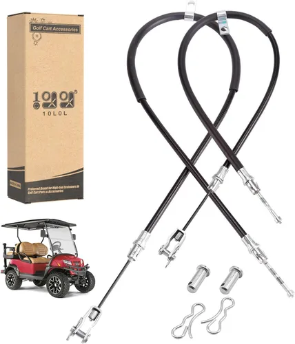 10L0L Cable de freno de carrito de golf para Precedent 2004 y Tempo 2018 en adelante G & E, lado del pasajero y del conductor, OEM # 103528701