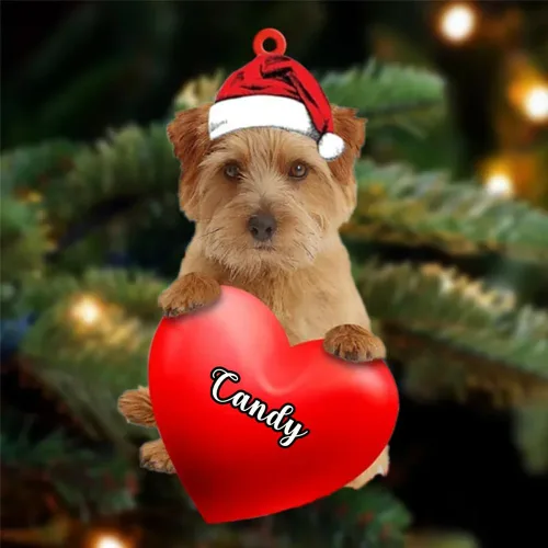 Miniatura 26 de Adornos de Navidad personalizados para perros, nombre personalizado, adorno de Malamute de Alaska, adornos acrílicos, regalos de Navidad, amantes