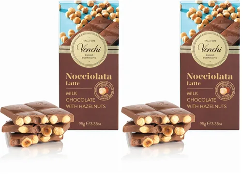 Miniatura 7 de Venchi - 85% Barra de chocolate extra oscuro, 3.52 onzas - Mezclas de cacao fino - Sin gluten - Vegano (paquete de 2)