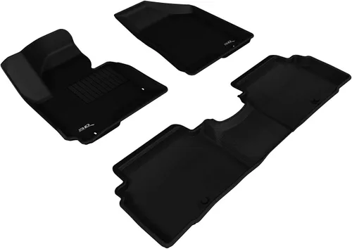 Miniatura 10 de 3D MAXpider Alfombrilla de piso Kagu de ajuste personalizado (negro) para KIA/Hyundai SPORTAGE/Tucson 2014-2016 - 1ª fila