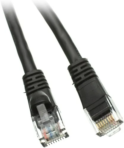 Miniatura 18 de CableWholesale Cable Ethernet Cat6, 24AWG, conector de placa dorada RJ45, 4 pares de cobre trenzado, par trenzado sin blindaje (UTP), cable de Blanco