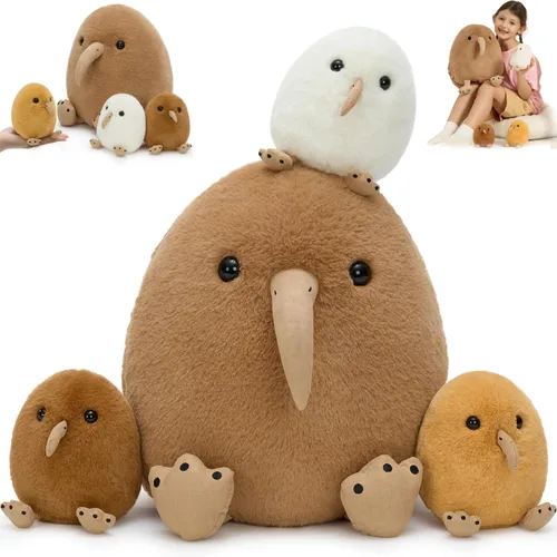 Miniatura 19 de MorisMos Pug Stuffed Animal with Babies Inside, 14" Mommy Stuffed Pug with 3 Baby Puppies, 4Pcs Interactive Soft Cuddly Dog for Kids, Dog Lovers