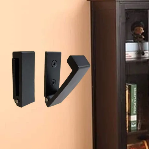 Miniatura 3 de ZEYU Ganchos Plegables para Abrigos, 10 Piezas Ganchos de Pared para Colgar Abrigos, Ganchos para Toallas, Herrajes Resistentes de Aleación