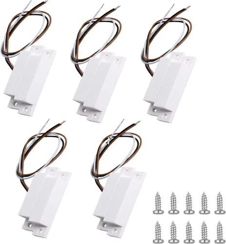 Miniatura 11 de Interruptor magnético RC-35 NC/NO empotrado con cable para ventana de puerta, interruptor magnético de puerta, sensor de contacto, para seguridad
