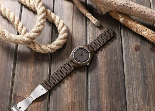 Miniatura 5 de Reloj de madera grabado para hijo y novio, reloj de madera personalizado regalo para novio, regalo de graduación de mamá, de papá