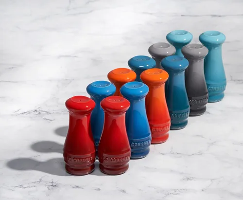 Miniatura 6 de Le Creuset, Juego de 2 saleros y pimenteros - Cerise