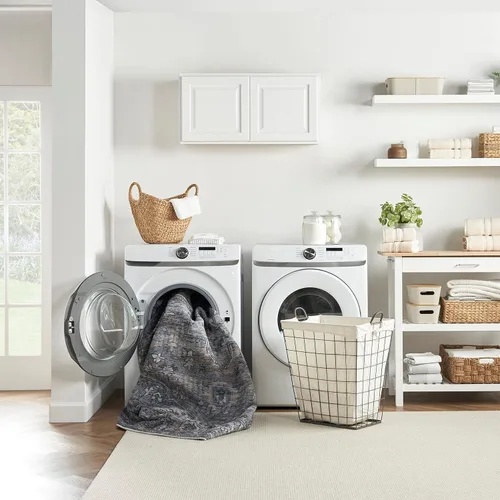 Miniatura 105 de Nourison Home New Concept - Alfombra lavable de 6 x 9 pies, fácil de limpiar, no se desprende, para dormitorio, sala de estar, comedor y cocina